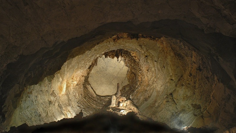 Monument Mountain in the Big Wyandotte Cave