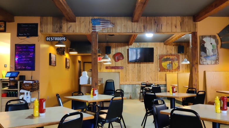 Interior of The Rustic, Fort Calhoun, Nebraska