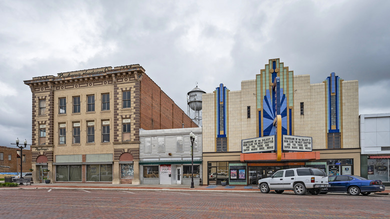 Buildings in downtown Alliance, Nebraska