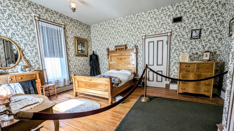 Furnishings and memorabilia at the Buffalo Bill Ranch State Historical Park in North Platte, Nebraska