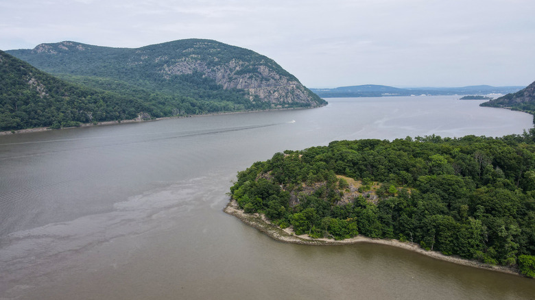 Little Stony Point on the Hudson River in New York