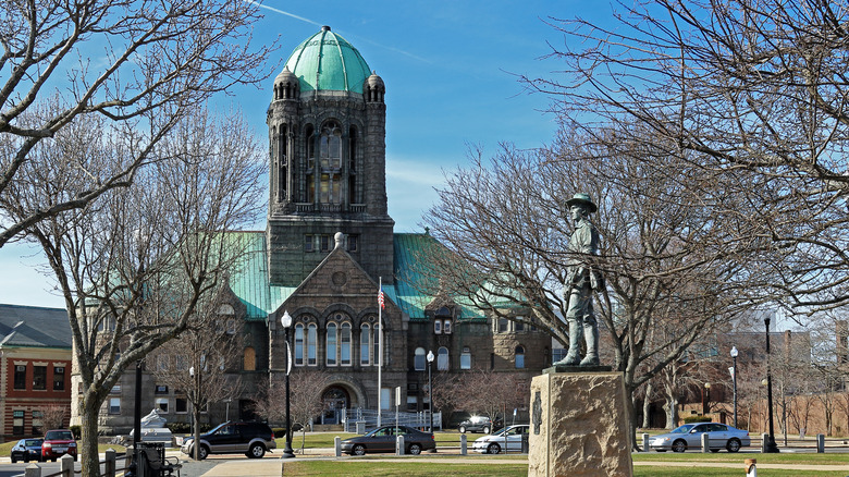 The Bristol County Superior Court in downtown Taunton, Massachusetts