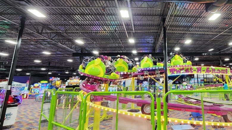 Rides and games at Malibu Jack's