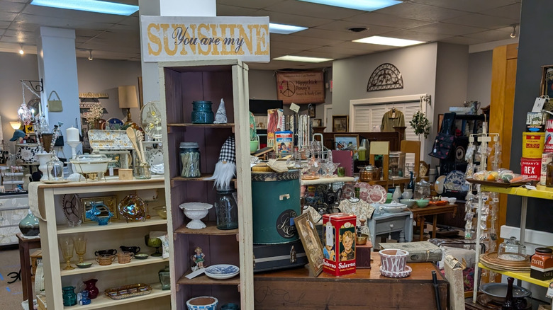 Antique shop in Jefferson, Wisconsin