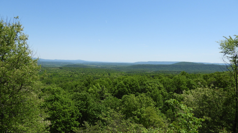 The view from Sideling Hill near Hancock, MD