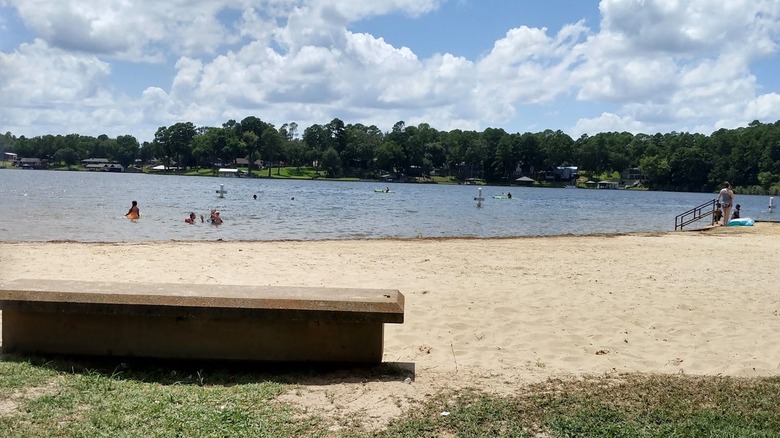 Beach at Lake Jacksonville, Texas