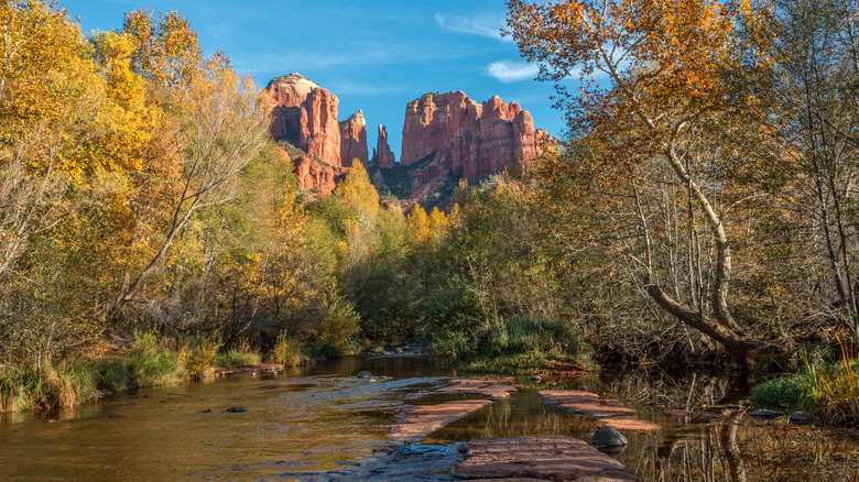 Oak creek near Sedona, Arizona