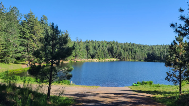 Riggs Flat Lake at Mt. Graham, Arizona