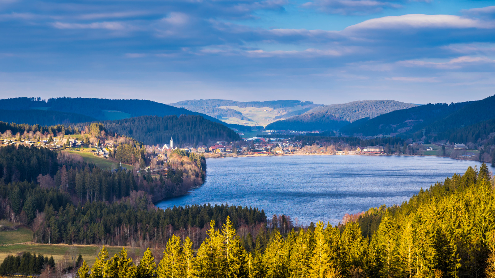 Nestled In Germany's High Black Forest Is A Scenic Glacial Lake With A Spa Garden, Serene Swims, And Idyllic Hikes