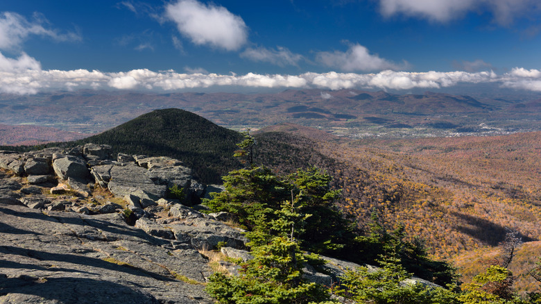 View of Rutland from Mendon Peak