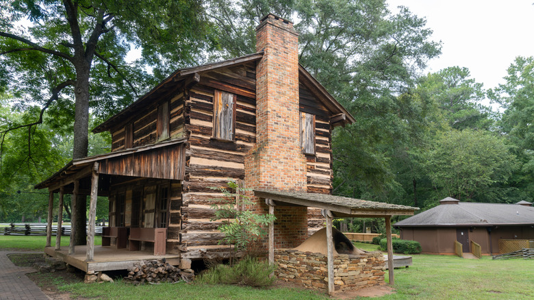 Ninety Six National Historic Site's Logan Log House