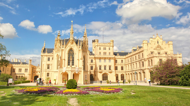 Lednice Castle in Czech Republic