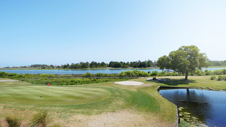 The Links at Brick Landing golf course in Ocean Isle Beach, North Carolina