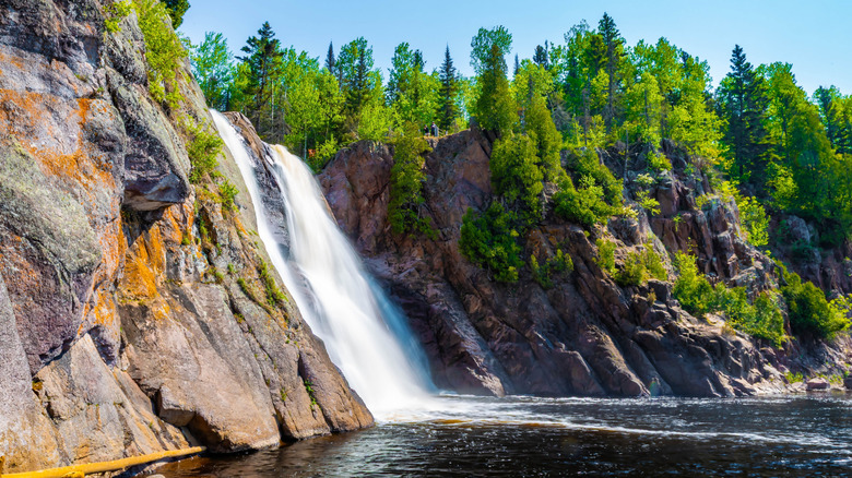 High Falls in Tettegouche State Park