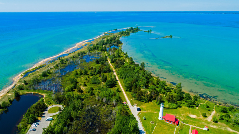 Tawas Point State Park in Michigan
