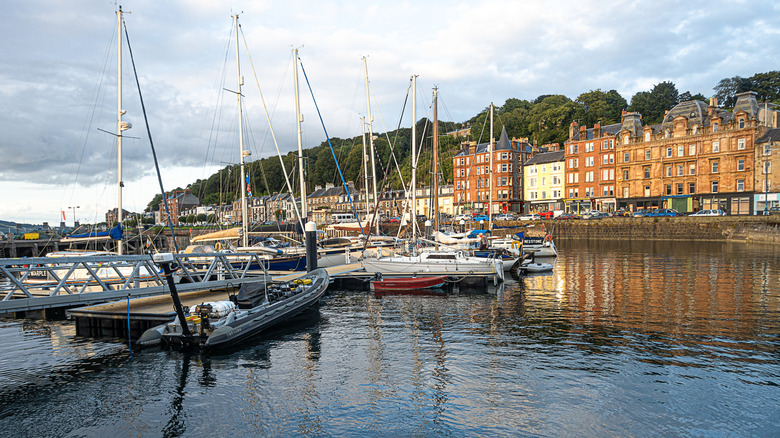 Rothesay on the Isle of Bute, Scotland.