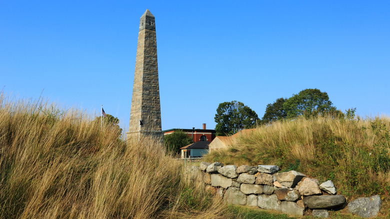 The Groton Monument in Groton, Connecticut.
