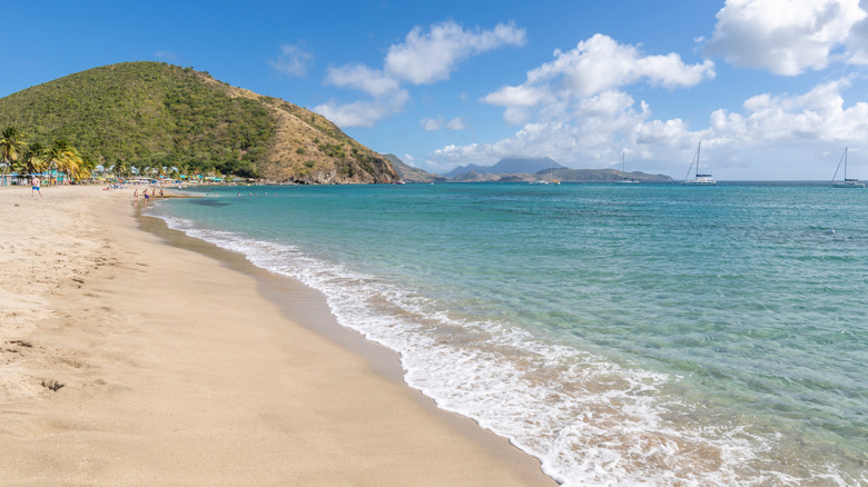 Frigate Bay Beach during the day on St Kitts and Nevis
