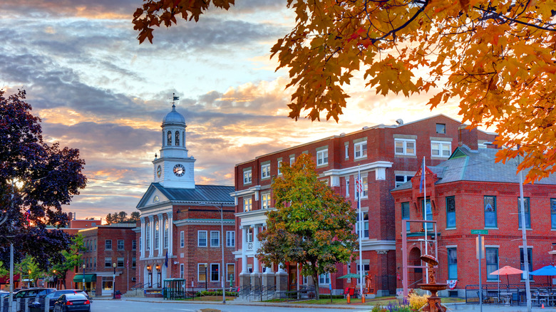 View of the Lebanon Opera House in Lebanon, New Hampshire
