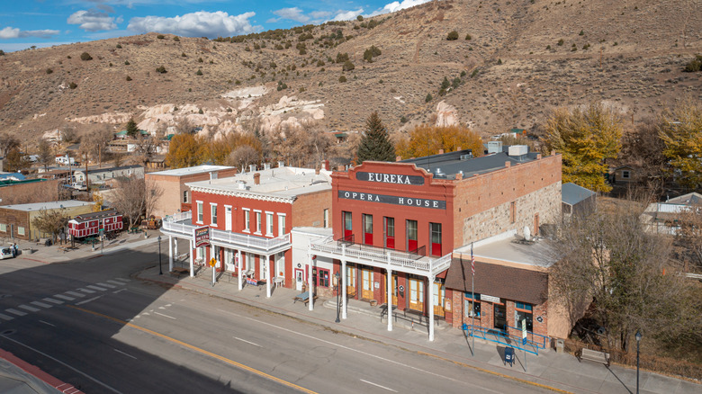 Eureka Opera House in downtown Eureka, NV