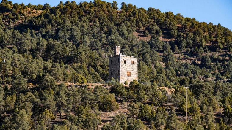 Stokes Castle in Austin, Nevada