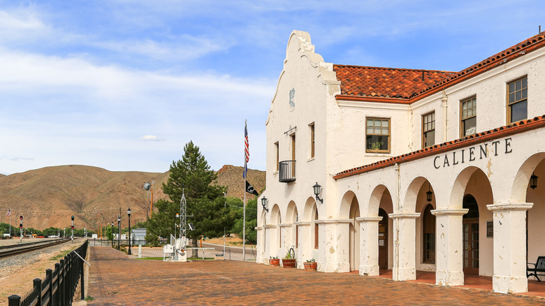 Caliente's old railway station