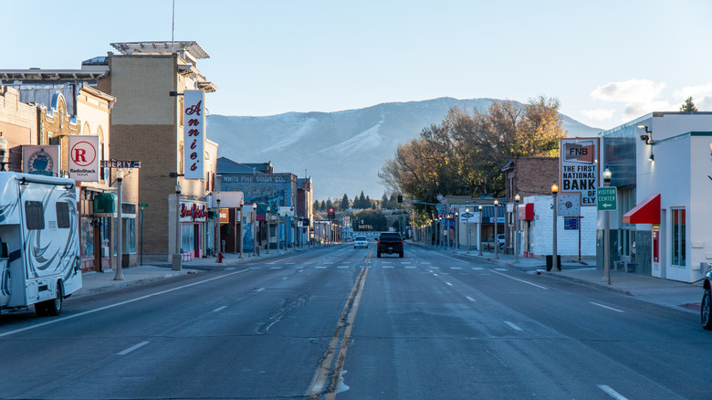 Main street of Ely, Nevada
