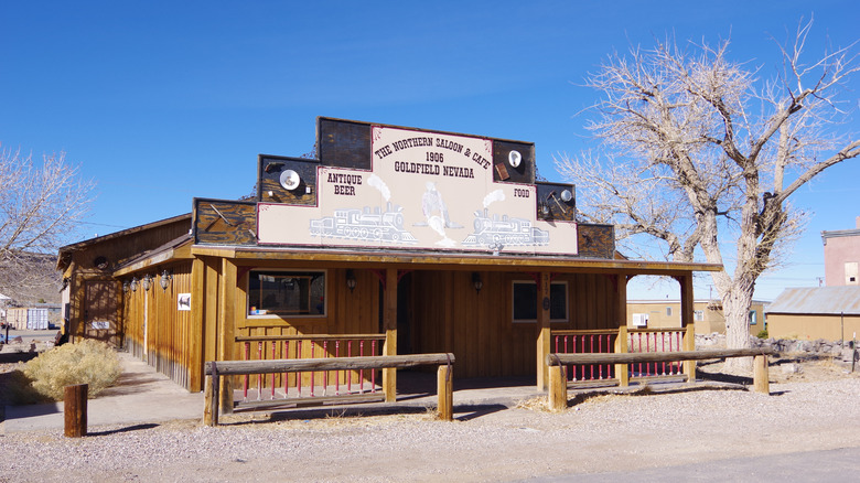 Old mining outpost in Nevada