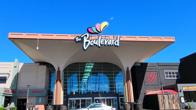 The exterior of The Boulevard Mall entrance