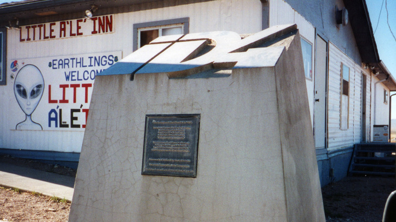 ID4 Monument in Rachel, Nevada