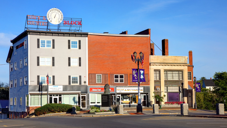 Historic downtown Houlton