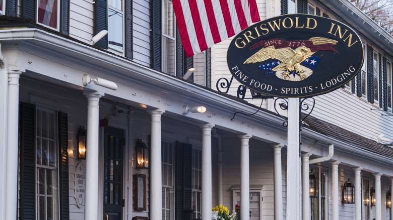 The Griswold Inn, one of Essex's landmark buildings