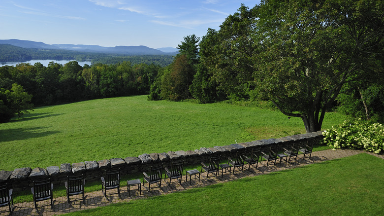 The grounds of Tanglewood, Lenox, MA