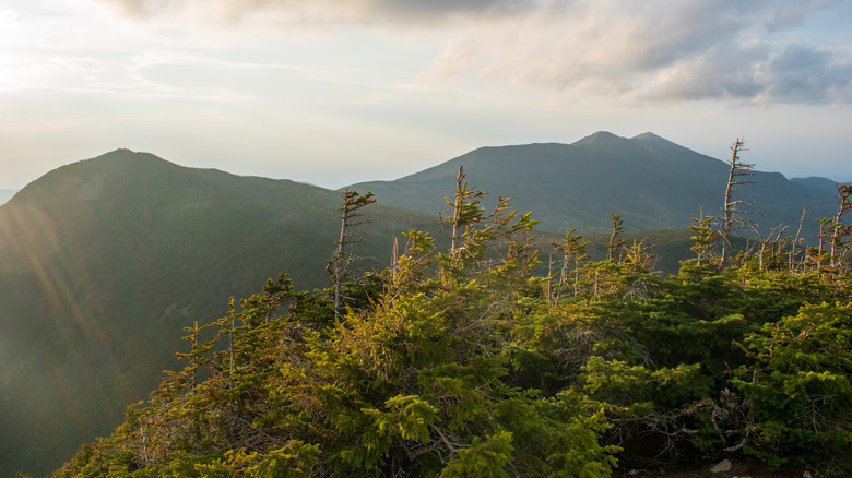 View from the Pemi Loop in New Hampshire's White Mountains