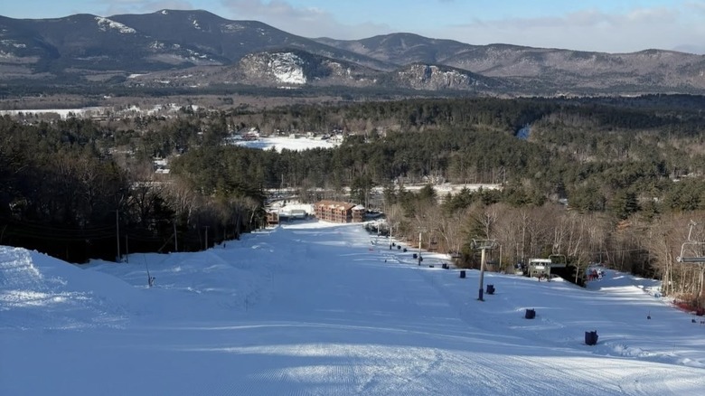 A view from Cranmore Moutain Resort in New Hampshire