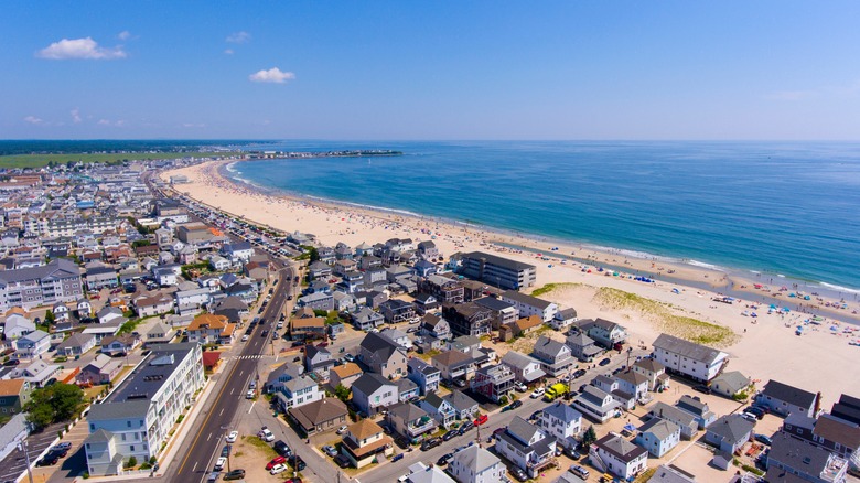 View over Hampton Beach, New Hampshire