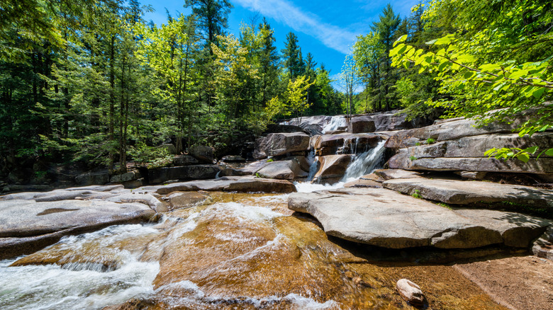 Waterfall at Diana's Baths, New Hampshire