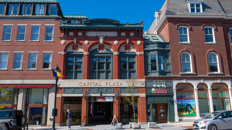 Historic building on Main Street in Concord