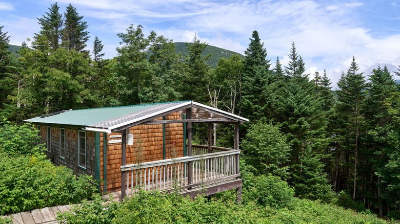 AMC mountain hut in New Hampshire