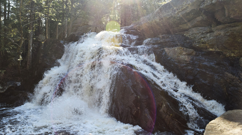Purgatory Falls in New Hampshire