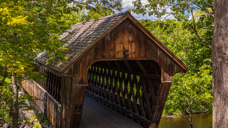 Covered bridge in Henniker