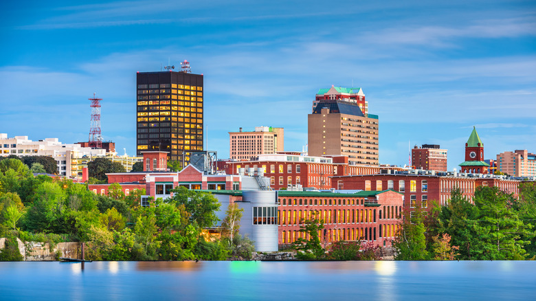 Manchester, New Hampshire skyline