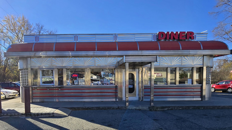 Exterior of the Blairstown Diner in Blairstown, NJ
