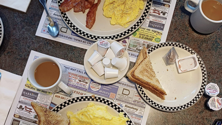 Breakfast at the Silver Coin Diner in Hammonton, NJ