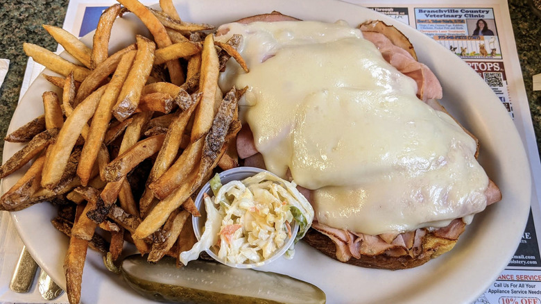A meal in Victoria Diner in Branchville, NJ
