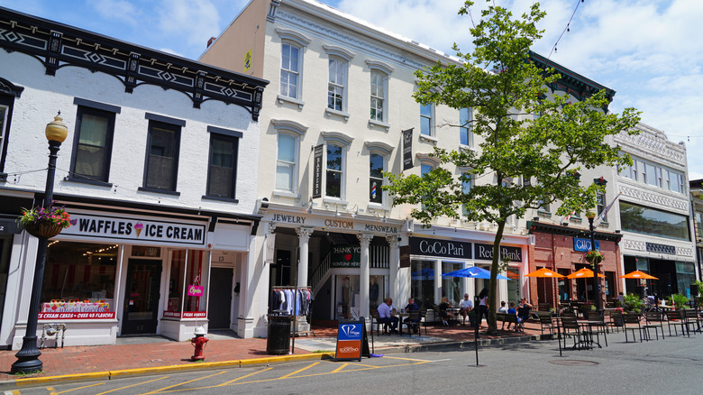Red Bank's downtown buildings