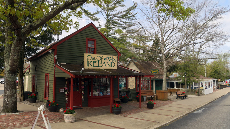 Out of Ireland shop at Historic Smithville, New Jersey
