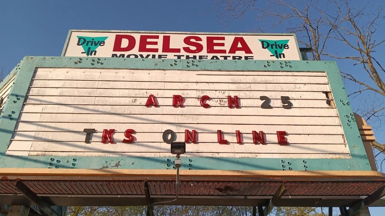 The Delsea Drive-In Marquee