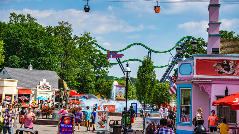 Amusements at Six Flags Great Adventure