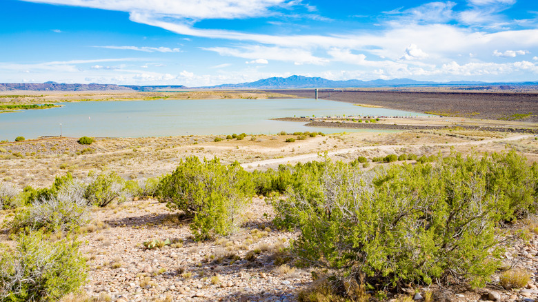 Shores of Cochiti Lake, New Mexico
